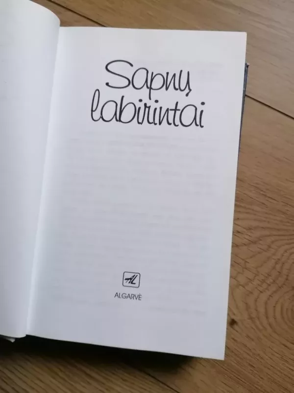 Sapnų labirintai - Nijolė Blaževičiūtė, knyga 3