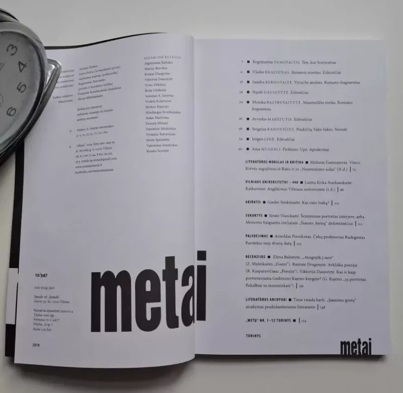 Metai, 2019 Nr. 12 - Daug autorių, knyga 3