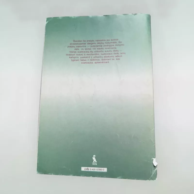 Biologija VIII klasei - Laima Molienė, Stasys  Molis, knyga 3