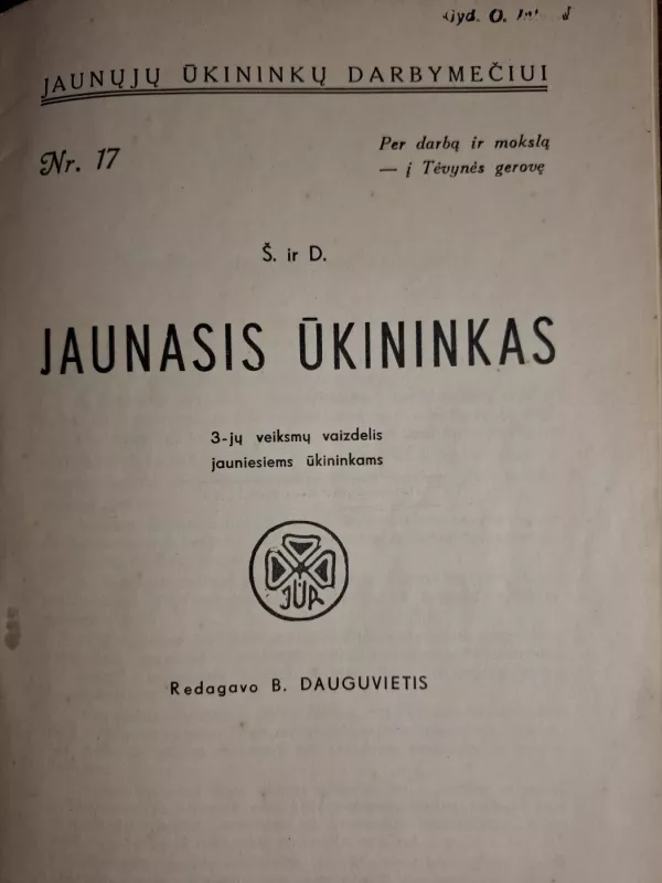 Jaunasis ūkininkas - Š. ir D., knyga 2