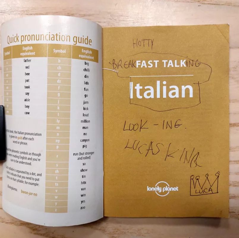 Lonely Planet Fast Talk Italian: Essential Language for Short Trips, 1st Edition - Collectif, knyga 3