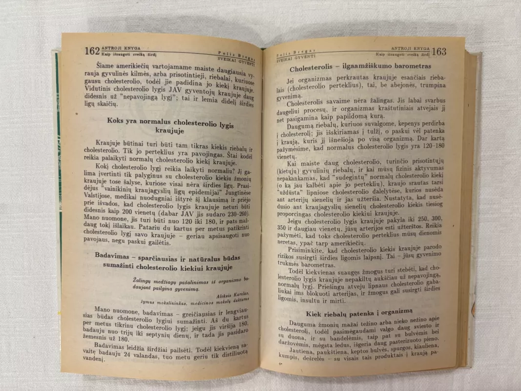 Sveikai gyventi - Polis Bregas, knyga 4