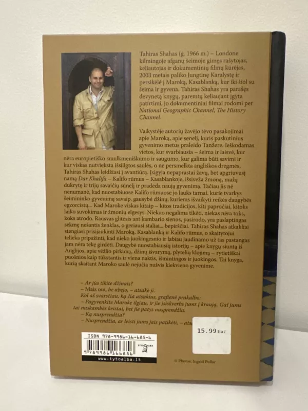 Kalifo rūmai: metai Kasablankoje - Tahir Shah, knyga 3