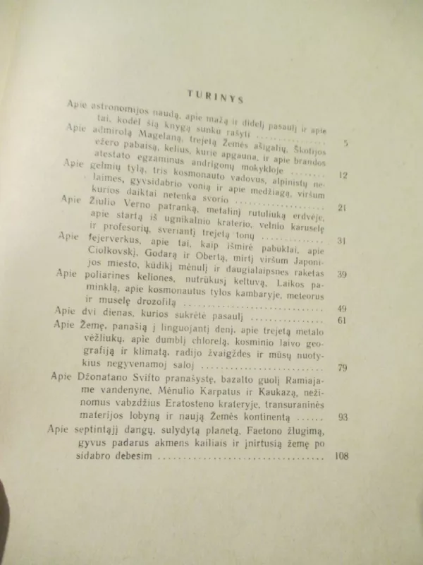 Raketos, planetos ir mes - Tomas Venclova, knyga 6