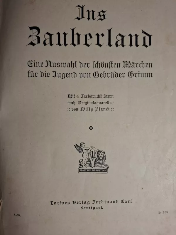 Ins Zauberlandl - Gebrüder Grimm, knyga 3