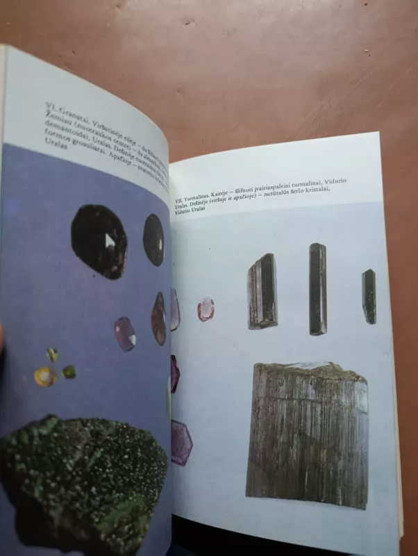 Mineralų paslaptys - A. Kartavičius, A.  Žiedelis, knyga 5