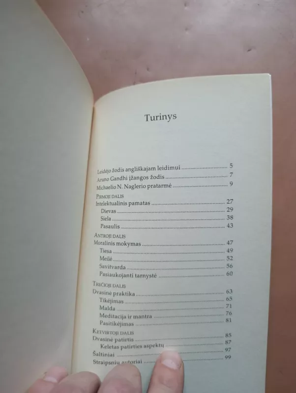 Kelias Dievo link - Mohandas K. Gandhi, knyga 5