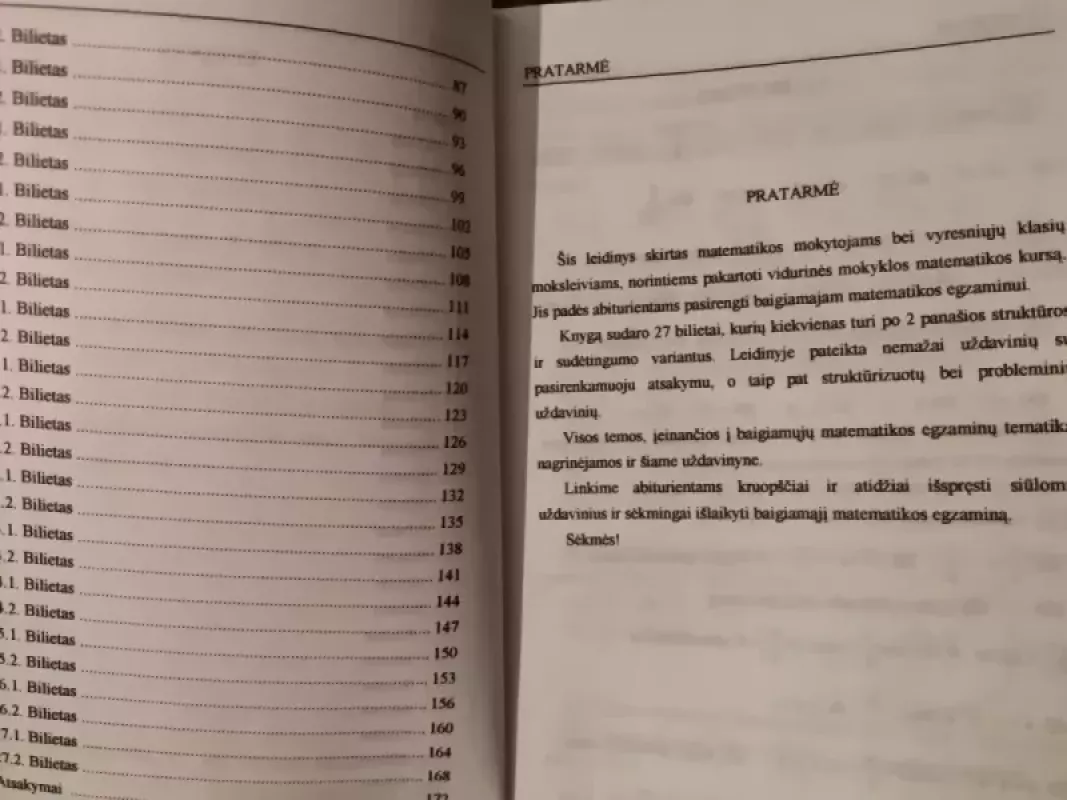 Pasiruoškime baigiamajam matematikos egzaminui - Autorių Kolektyvas, knyga 3