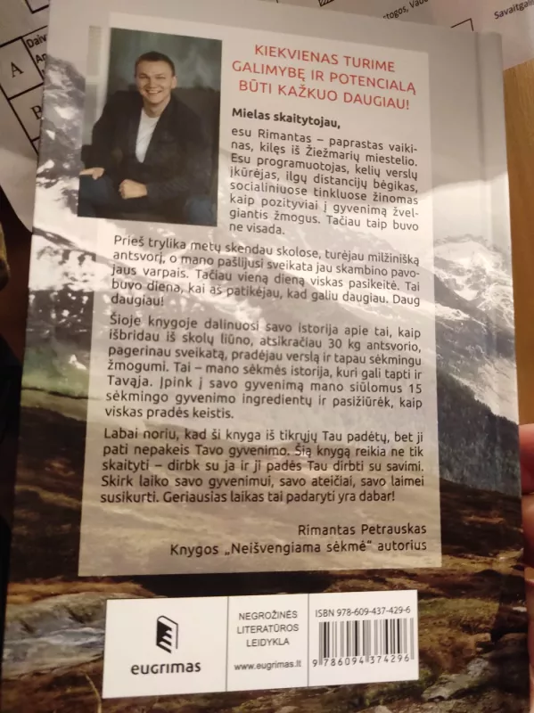 Neišvengiama sėkme. 15 sėkmingo gyvenimo ingredientų - Rimantas Petrauskas, knyga 3