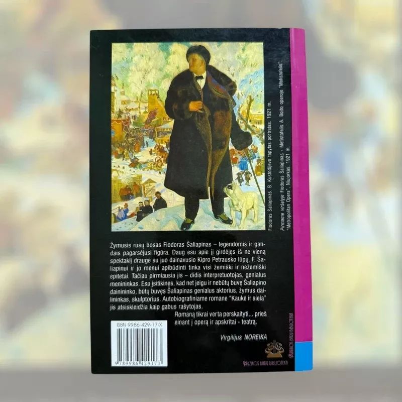 Kaukė ir Siela - Fiodoras Šaliapinas, knyga 3