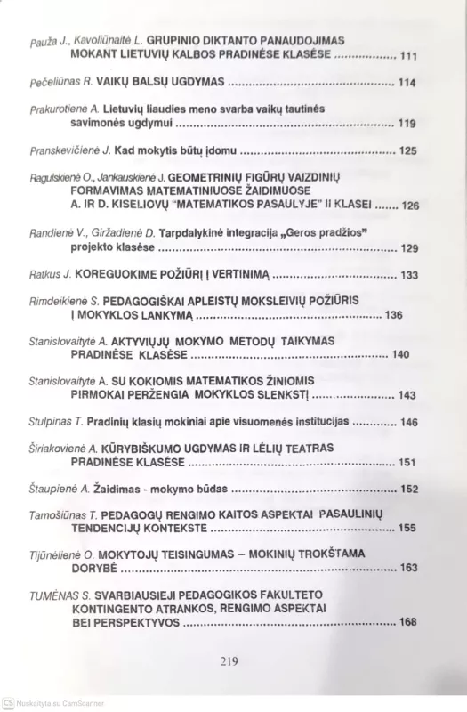 Pradinė mokykla demokratėjančioje visuomenėje - Sudarytojas S. Tumėnas, knyga 5