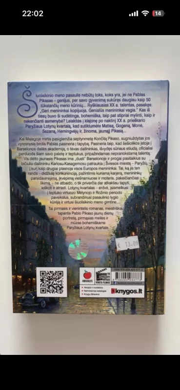 Lotynų kvartalas. Jaunasis Picasso  Paryžiuje - Gary Van Haas, knyga 3