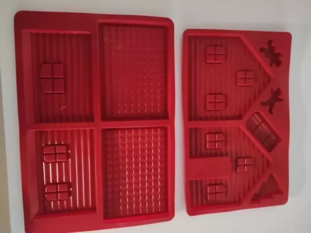 Silikoninė forma Kalėdiniam namukui - , namai ir interjeras 3