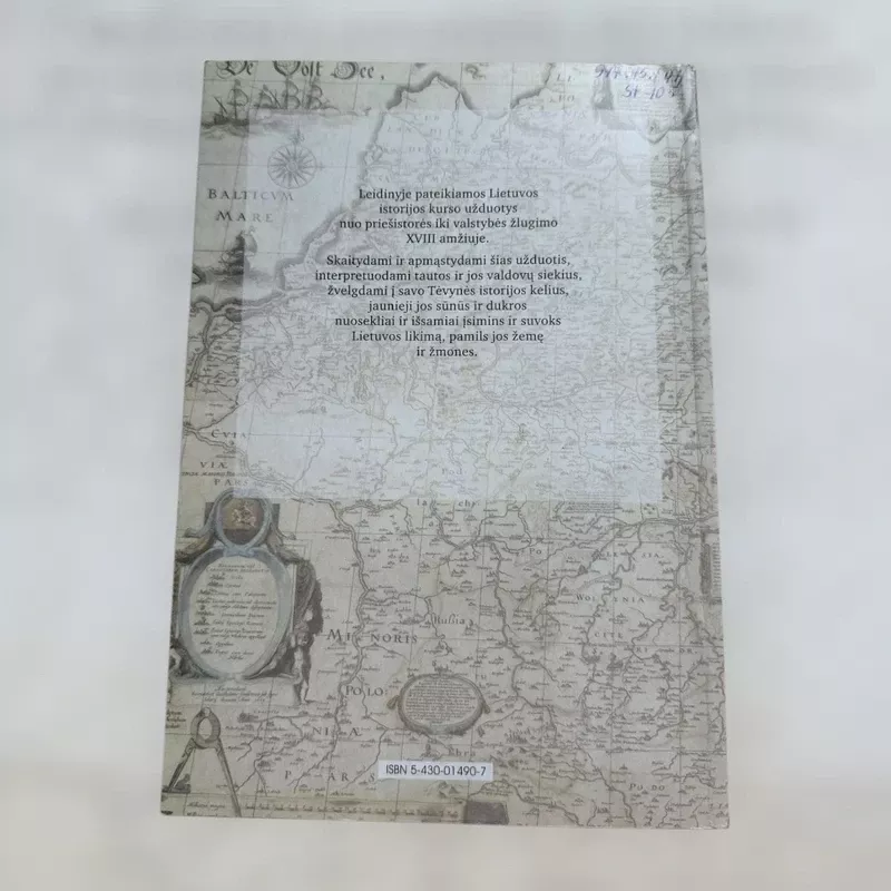 Lietuvos istorijos pažintinės užduotys - Stanislovas Stašaitis, knyga 3