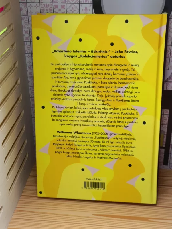 Paukštukas - William Wharton, knyga 3