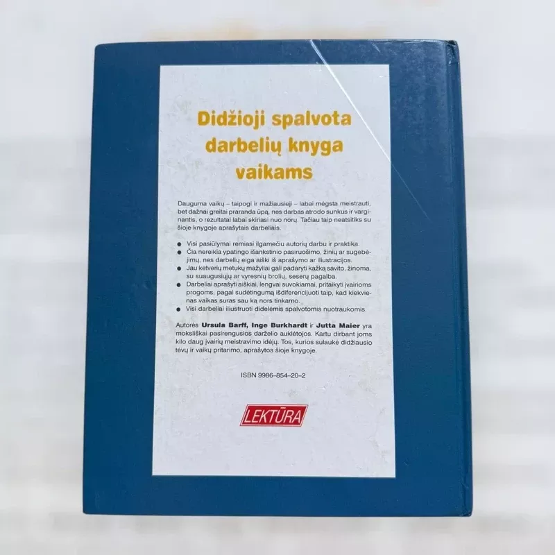 Didžioji spalvota darbelių knyga vaikams - Autorių Kolektyvas, knyga 3