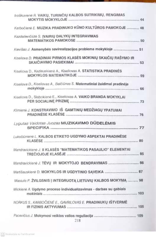Pradinė mokykla demokratėjančioje visuomenėje - Sudarytojas S. Tumėnas, knyga 4