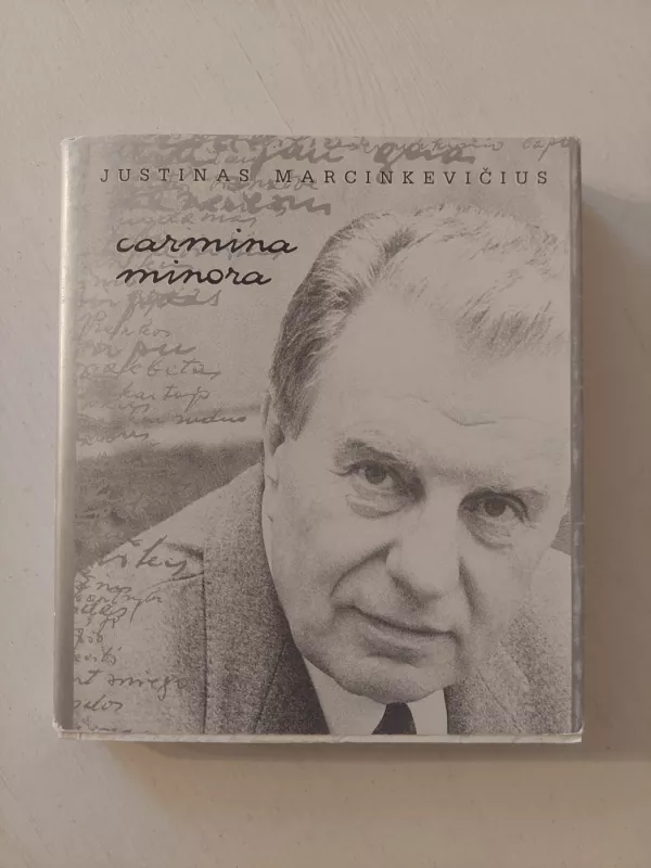 Carmina minora - Justinas Marcinkevičius, knyga 2
