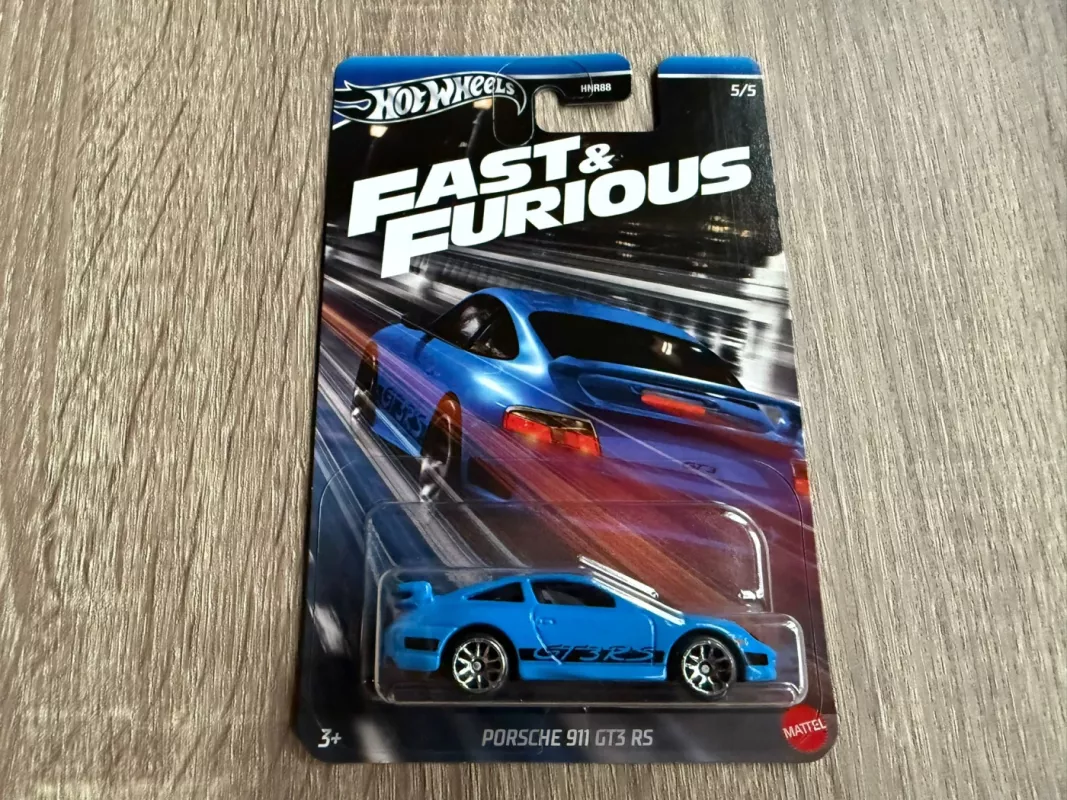 Porsche 911 GT3 RS Fast & Furious Hot Wheels - , namai ir interjeras 2