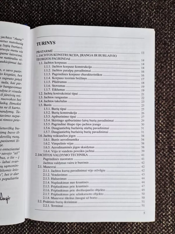 Buriavimas  antras leidimas - Artūras Dovydėnas, knyga 5