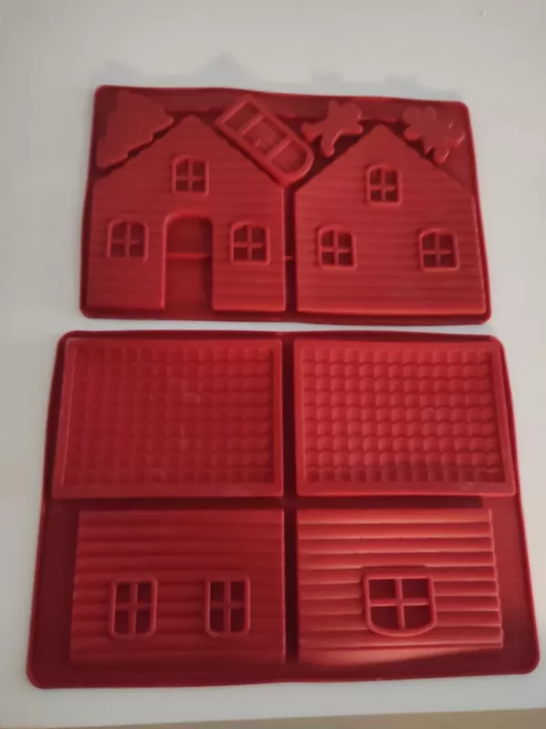 Silikoninė forma Kalėdiniam namukui - , namai ir interjeras 2