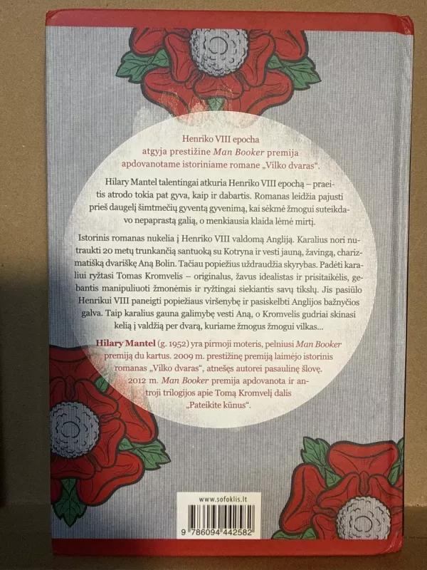 Vilko dvaras - Hilary Mantel, knyga 3