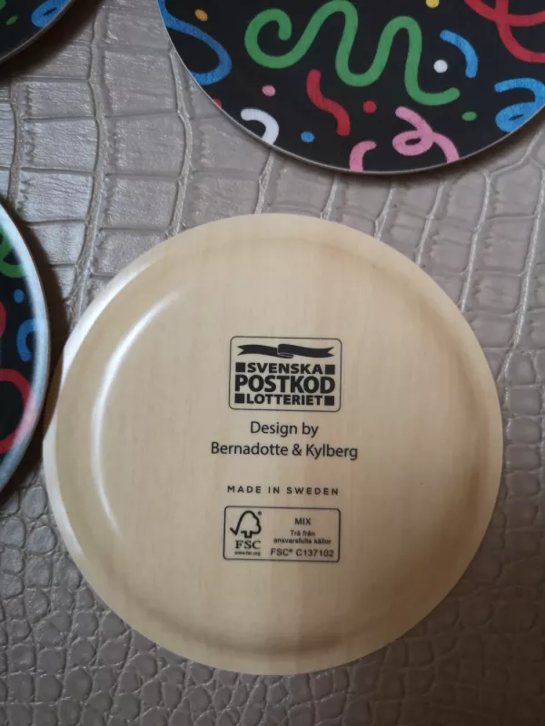 Bernadotte & Kylberg keturių plastikinių padėkliukų rinkinys - , namai ir interjeras 3