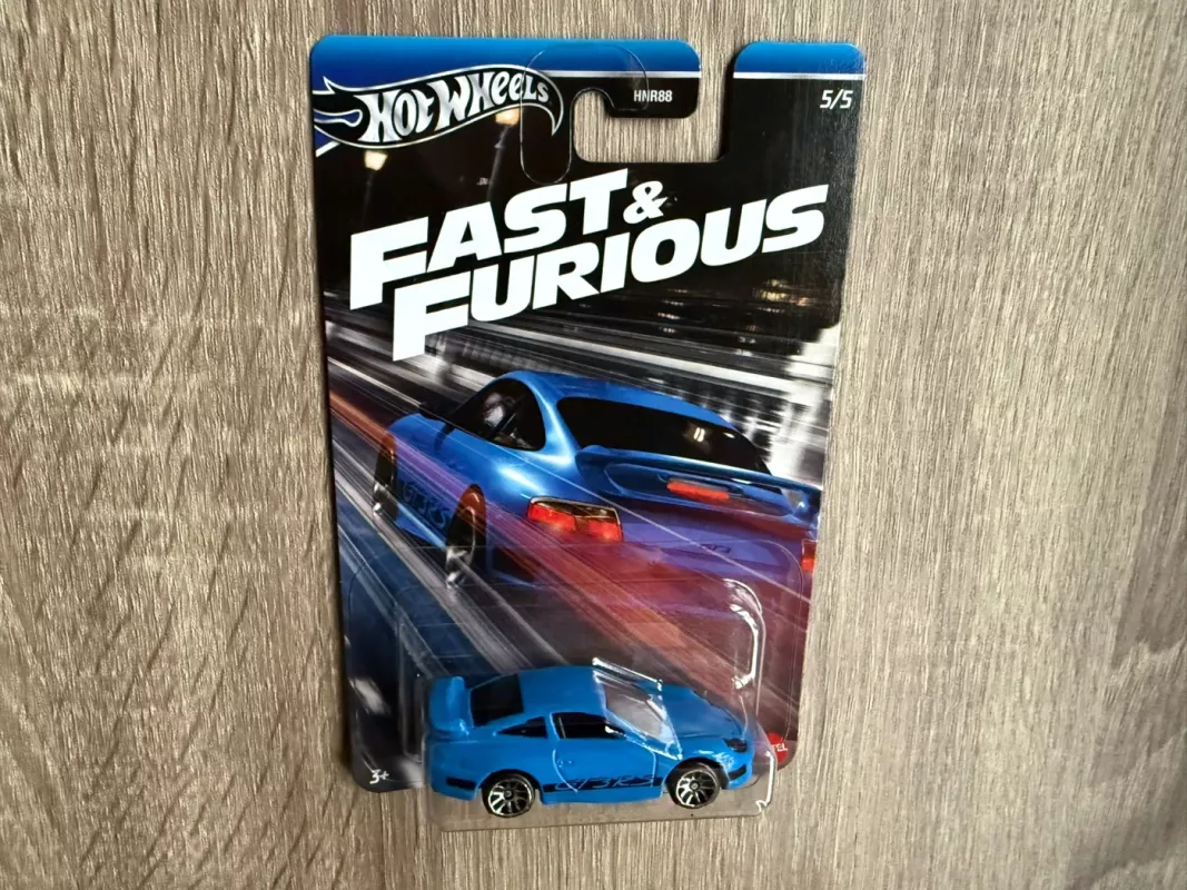 Porsche 911 GT3 RS Fast & Furious Hot Wheels - , namai ir interjeras 5