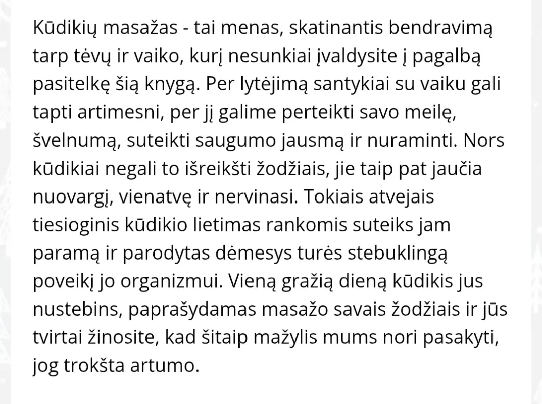 Kūdikių masažas. Geros kūdikių savijautos vadovėlis - Merce Simon, knyga 3