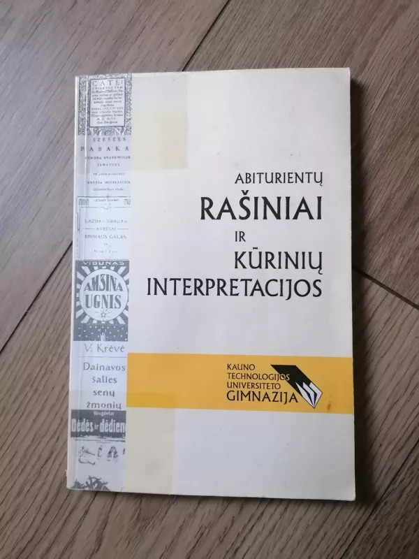 Abiturientų rašiniai ir kūrinių interpretacijos - Autorių Kolektyvas, knyga 2