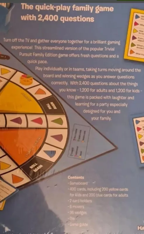 Trivial pursuit - , stalo žaidimas 3