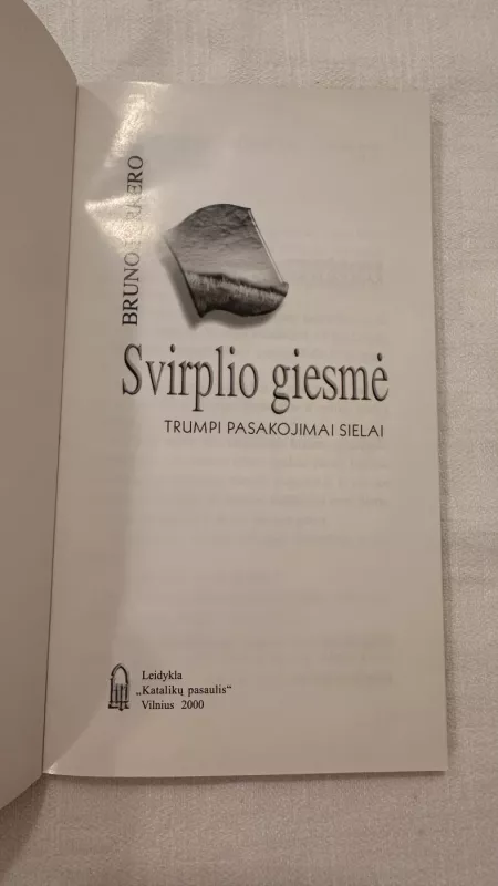 Svirplio giesmė - Bruno Ferrero, knyga 3