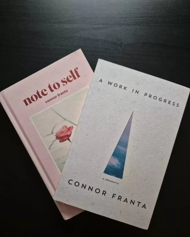 A work in progress - Connor Franta, knyga 3