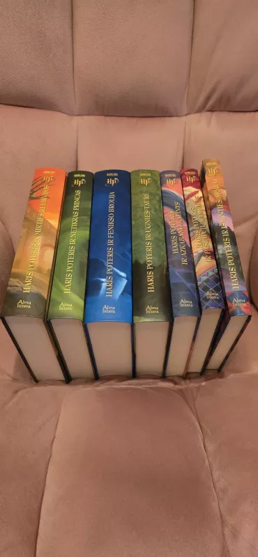 Haris Poteris. 1 - 7 knygos. Pirmas leidimas - J.K. Rowling, knyga 2