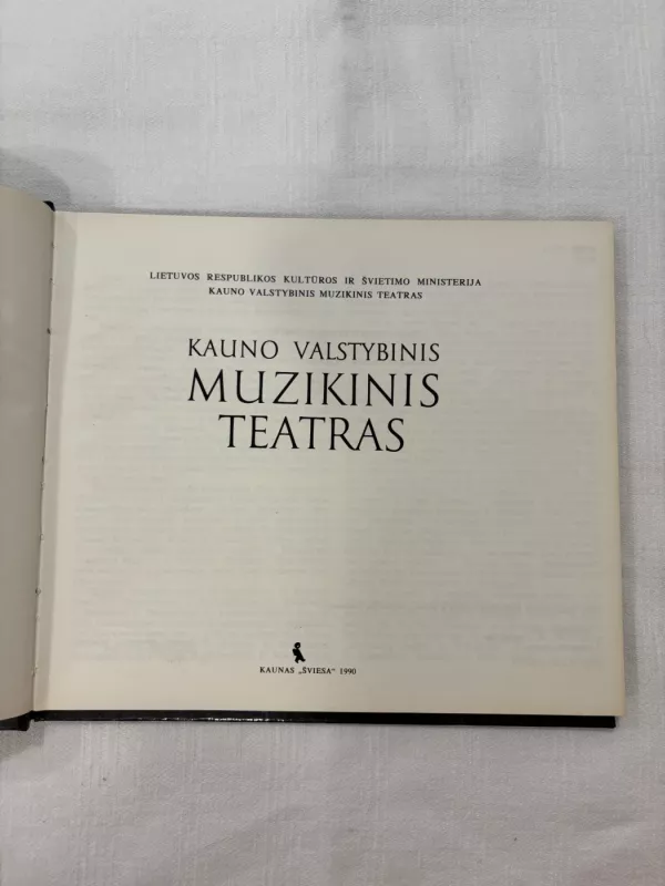 Kauno Valstybinis muzikinis teatras - daina Klimauskaitė, knyga 3