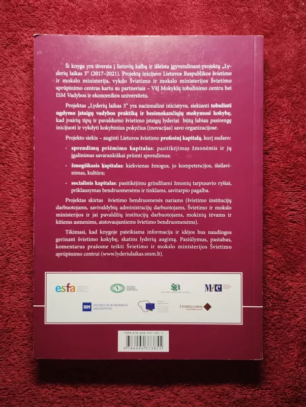 Mąstymas švietimo sistemoje - Matthew Lipman, knyga 3