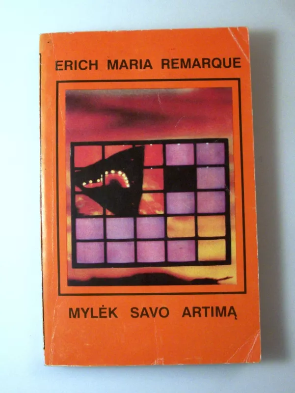 Mylėk savo artimą - Erich Maria Remarque, knyga 3
