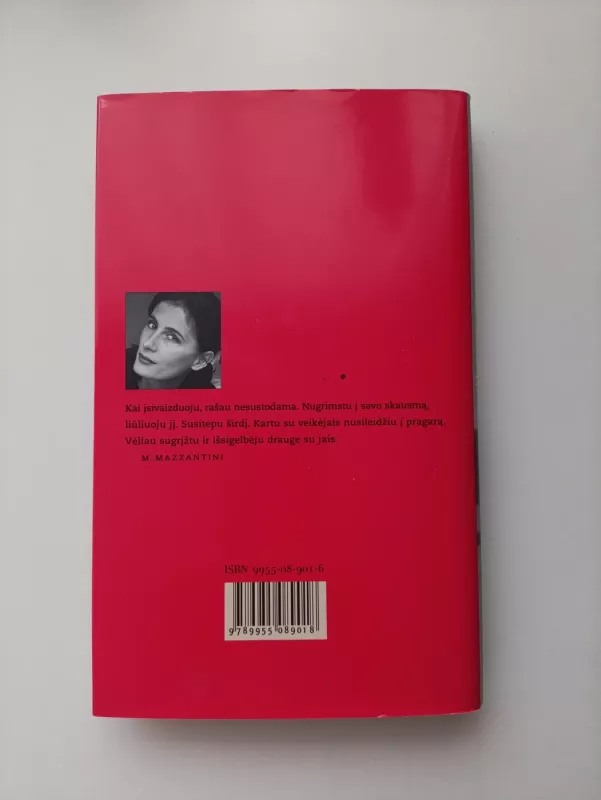 Nejudėk - Margaret Mazzantini, knyga 2