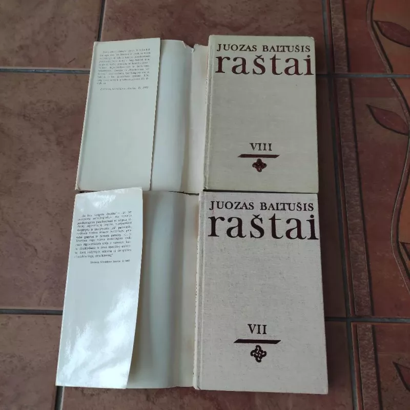 Juozas Baltušis: Raštai VII. Su kuo valgyta druska. 1 dalis; Raštai VIII. Su kuo valgyta druska. 2 dalis - Juozas Baltušis, knyga 4