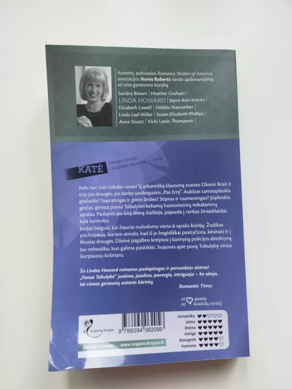 Ponas tobulybė - Linda Howard, knyga 3