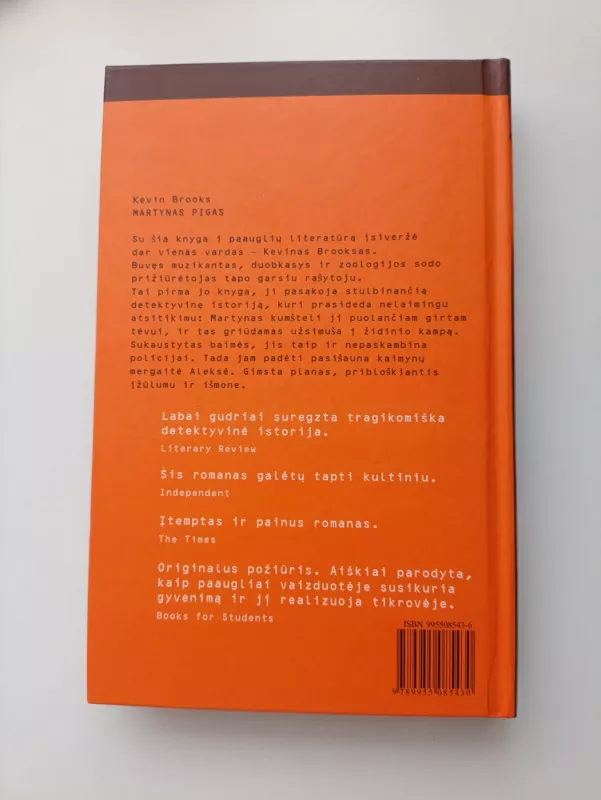 Martynas Pigas - Kevin Brooks, knyga 3