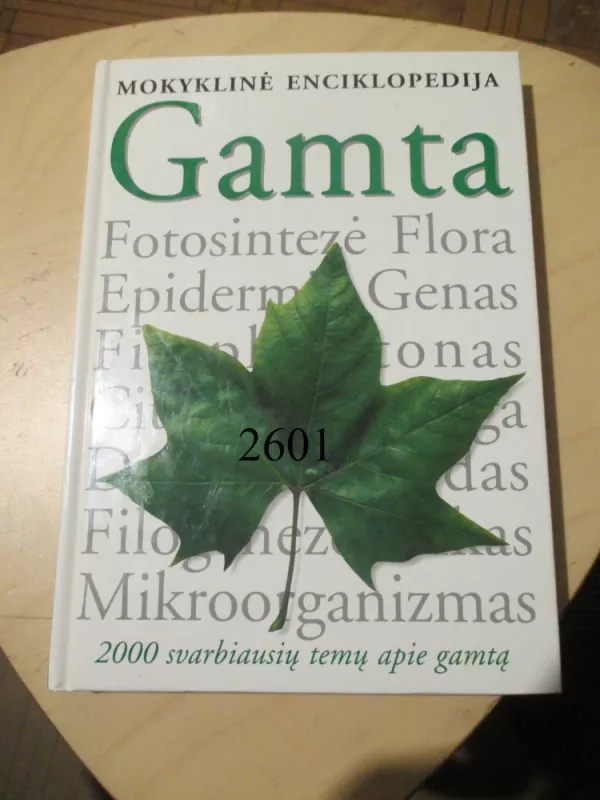Gamta. Mokyklinė enciklopedija - David Burnie, knyga 2