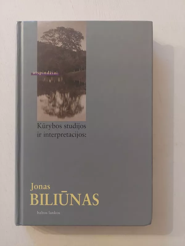 Kūrybos studijos ir interpretacijos: Jonas Biliūnas - Marius Mikalajunas, knyga 2