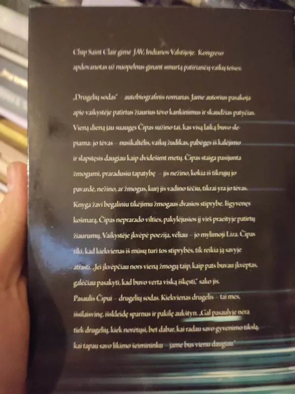 Drugelių sodas - Chip St. Clair, knyga 3