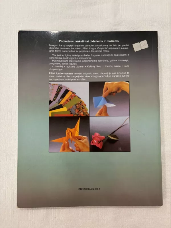 Origamis - Zilal Ayture-Scheele, knyga 5