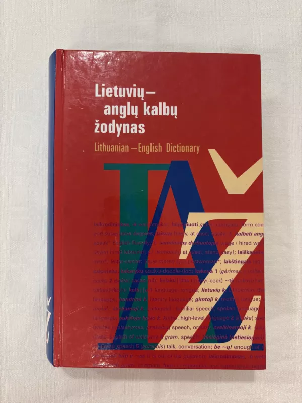 Lietuvių- anglų kalbų žodynas - B. Piesarskas, B.  Svecevičius, knyga 2
