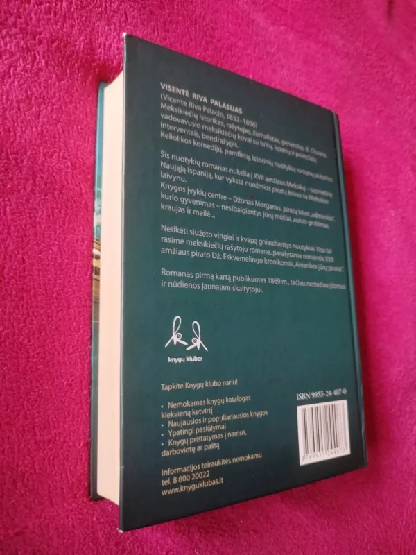 Meksikos įlankos piratai - Vicente Riva Palacio, knyga 6