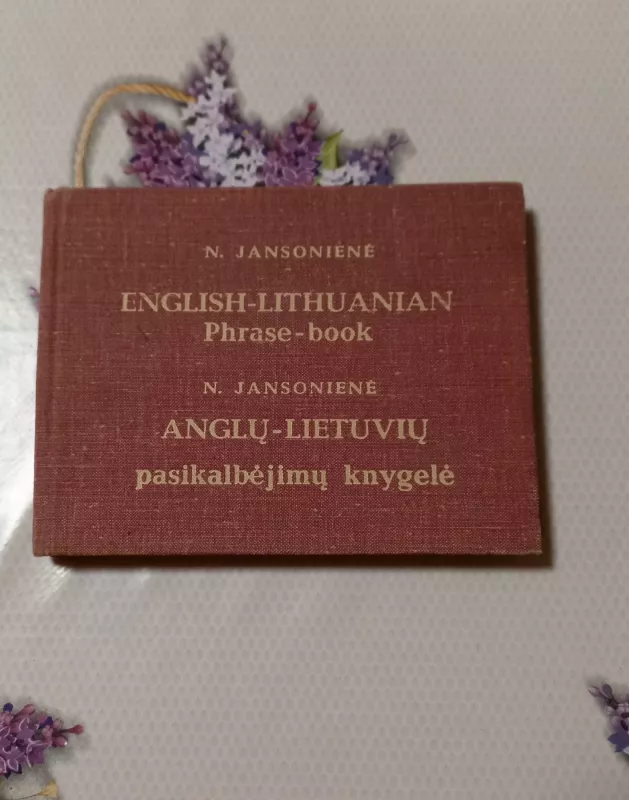 Anglų- lietuvių pasikalbėjimų knygelė - N. Jansonienė, knyga 2