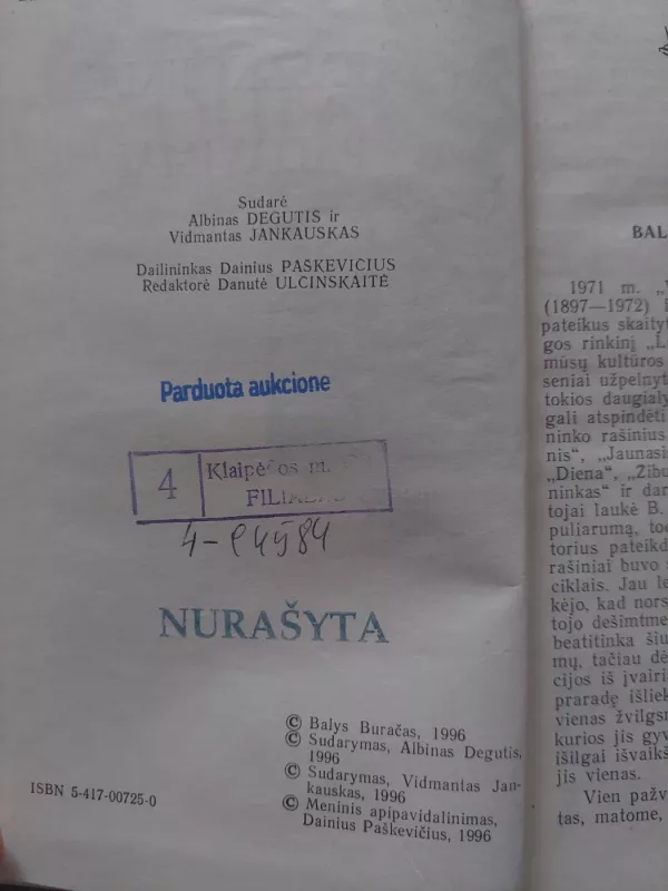 Pasakojimai ir padavimai - Balys Buračas, knyga 3