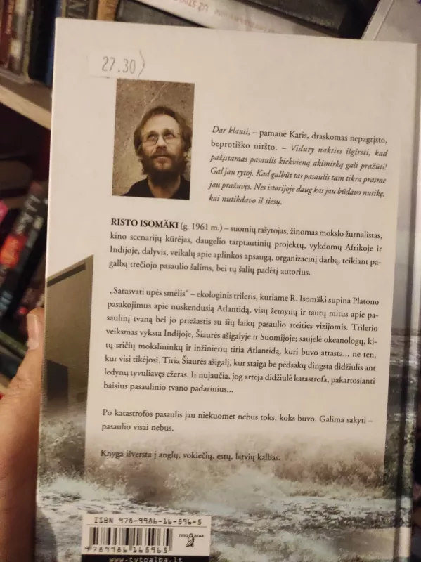 Sarasvati upės smėlis - Risto Isomaki, knyga 3